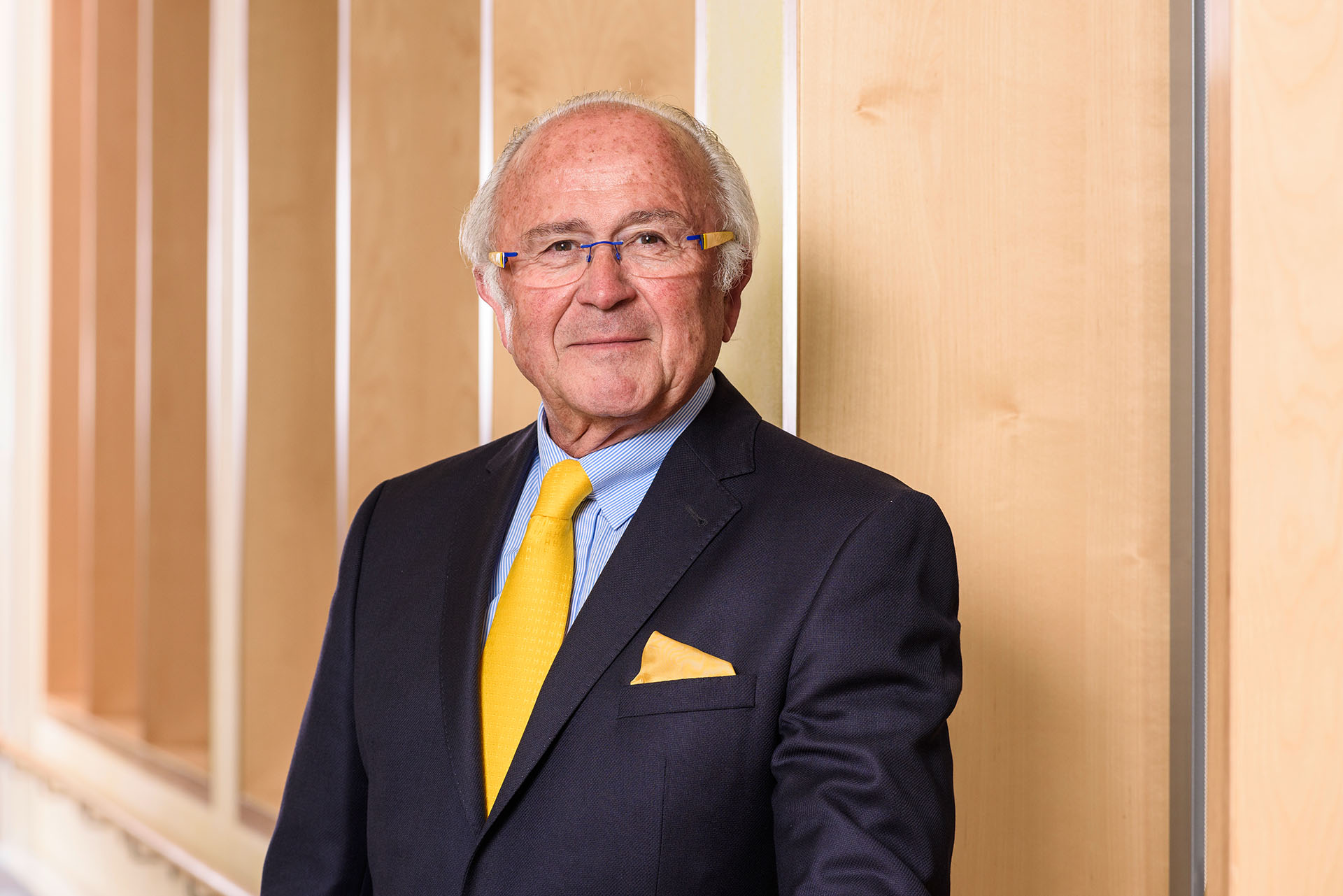 Portrait von Herrn Prof. Dr. med. Martin Börner, Vorstandsvorsitzender der Dr. Fritz Erler Stiftung. 